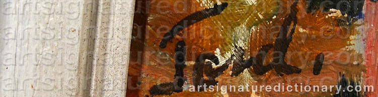 Signature by Tord LEANDER-ENGSTRÖM