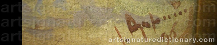 Signature by John ARSENIUS
