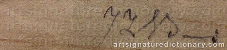 Signature by Johan Zacharias BLACKSTADIUS