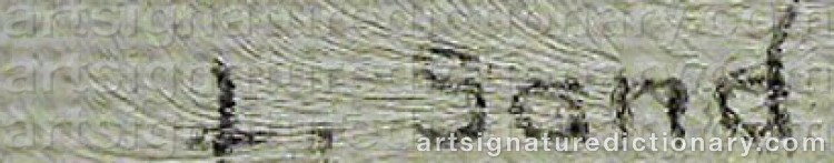 Signature by Lennart SAND