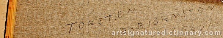 Signature by Torsten ESBJÖRNSSON