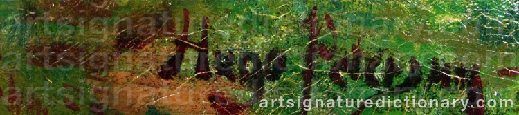 Signature by Hugo BIRGER