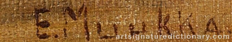 Signature by Elias MUUKKA