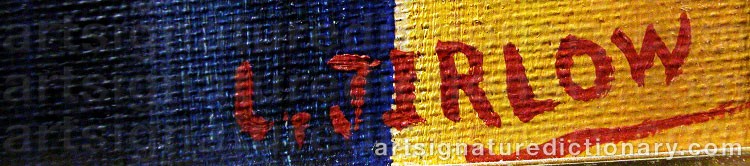 Forged signature of Lennart JIRLOW
