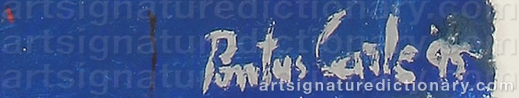 Signature by Pontus CARLE