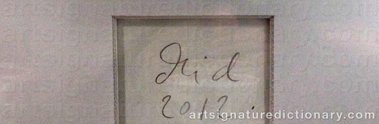 Signature by Björn ‘Dawid’ DAWIDSSON