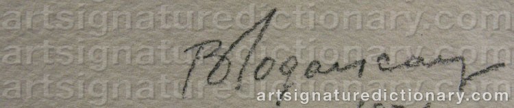 Signature by Burhan DOGANÇAY