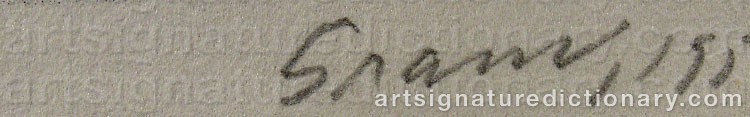Signature by Lennart GRAM