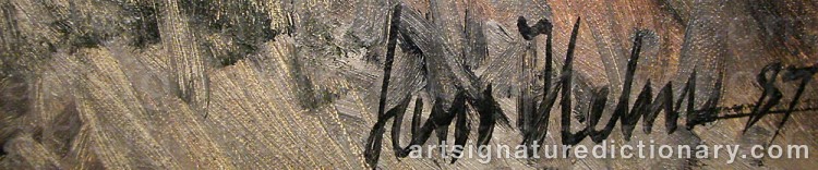 Signature by Lars HOLM
