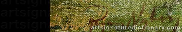 Signature by Ragnar NYBERG
