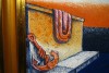 Close-up details showing Axel OLSON signature forgery characteristics