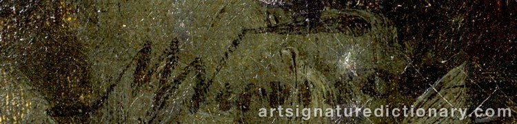 Authentic signature by Marie ‘Mizzi’ WUNSCH on Painting/Watercolour artwork