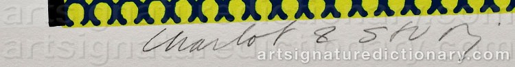 Signature by Sture ‘Sture J’ JOHANNESSON