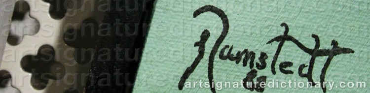 Signature by Lars RAMSTEDT