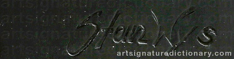 Signature by Stanislaw ‘Stan Wys’ WYSOCKI