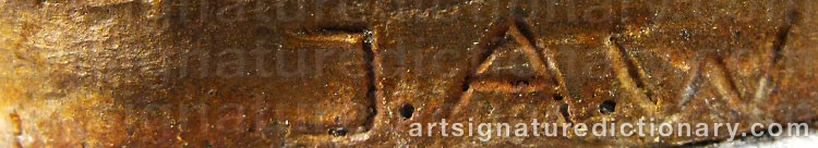 Signature by Johan Axel WETTERLUND