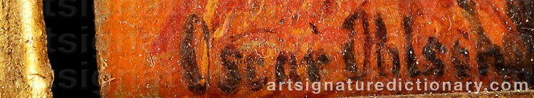 Signature by Oscar OHLSON