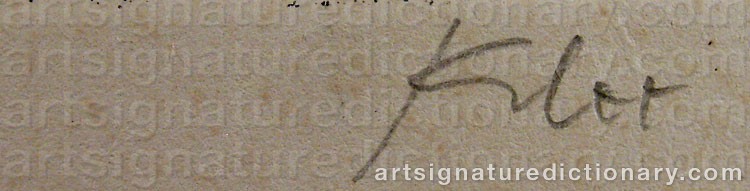 Signature by Paul KLEE