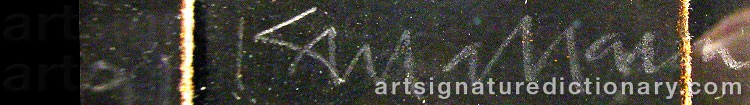 Signature by Ted KURAHARA