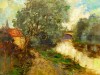 Close-up details showing Alfred SISLEY signature forgery characteristics