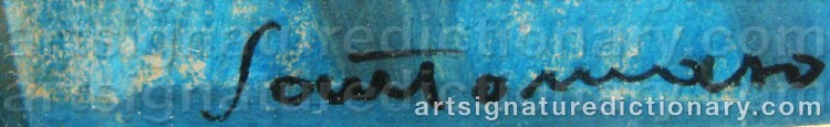 Signature by Guiseppe SANTOMASO