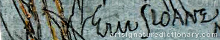 Signature by Eric SLOANE