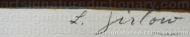 Signature by Lennart JIRLOW