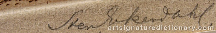 Signature by Sten EKENDAHL