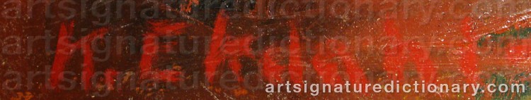 Signature by Konrad EKDAHL