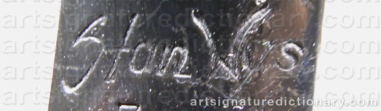 Signature by Stanislaw ‘Stan Wys’ WYSOCKI