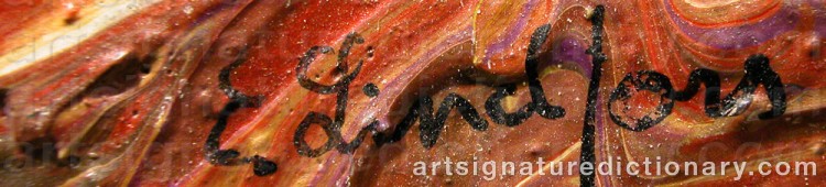 Signature by Evert LINDFORS