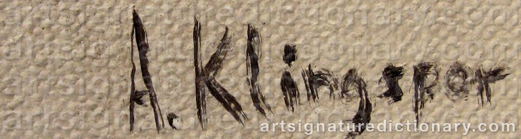 Signature by Alexander KLINGSPOR