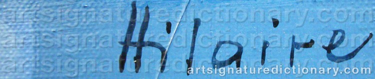 Signature by Camille HILAIRE