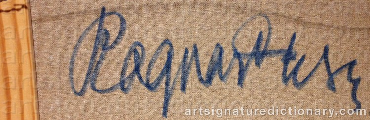 Signature by Ragnar PERSON