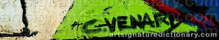 Signature by Claude VENARD