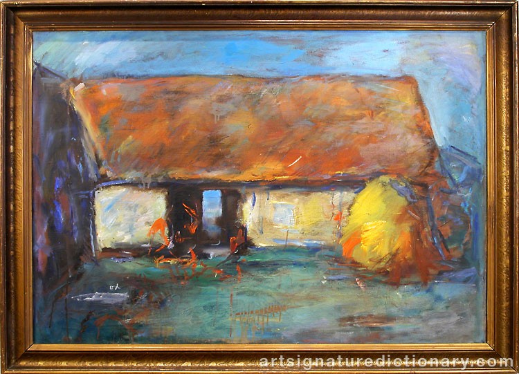 Close-up details showing Oluf HØST signature forgery characteristics