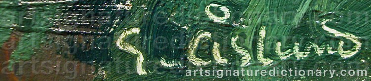 Signature by Elis ÅSLUND