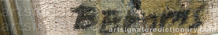 Signature by Birgit BROMS