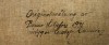 Close-up details showing Bruno LILJEFORS signature forgery characteristics