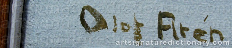 Signature by Olof ARÉN