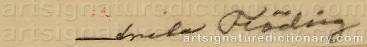 Signature by Anita FRÖDING