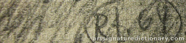 Signature by Roy FRIBERG