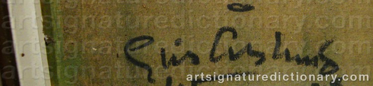 Signature by Elis ÅSLUND