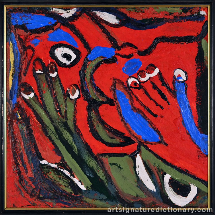 Close-up details showing Bengt LINDSTRÖM signature forgery characteristics