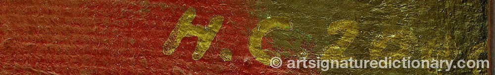 Authentic signature by Natalia Aleksandrovna SITNIKOVA on  artwork