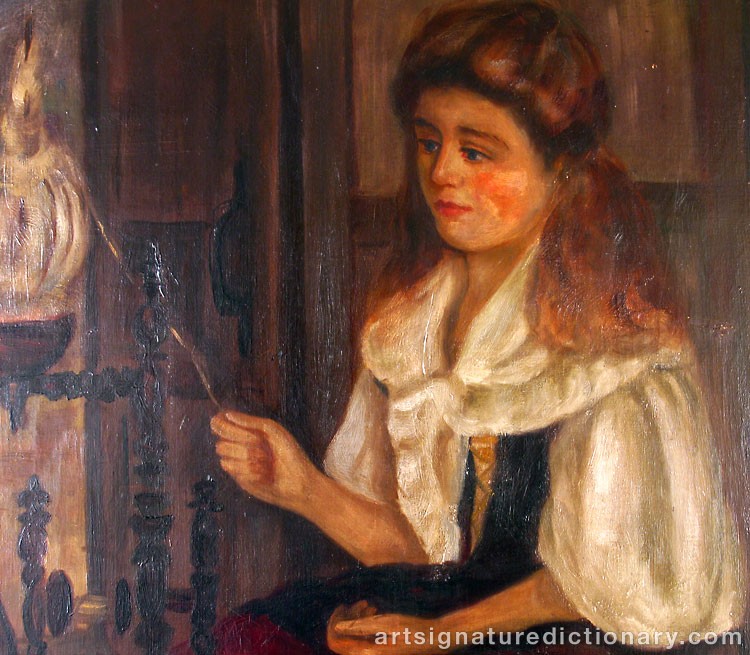 Close-up details showing Sam UHRDIN signature forgery characteristics