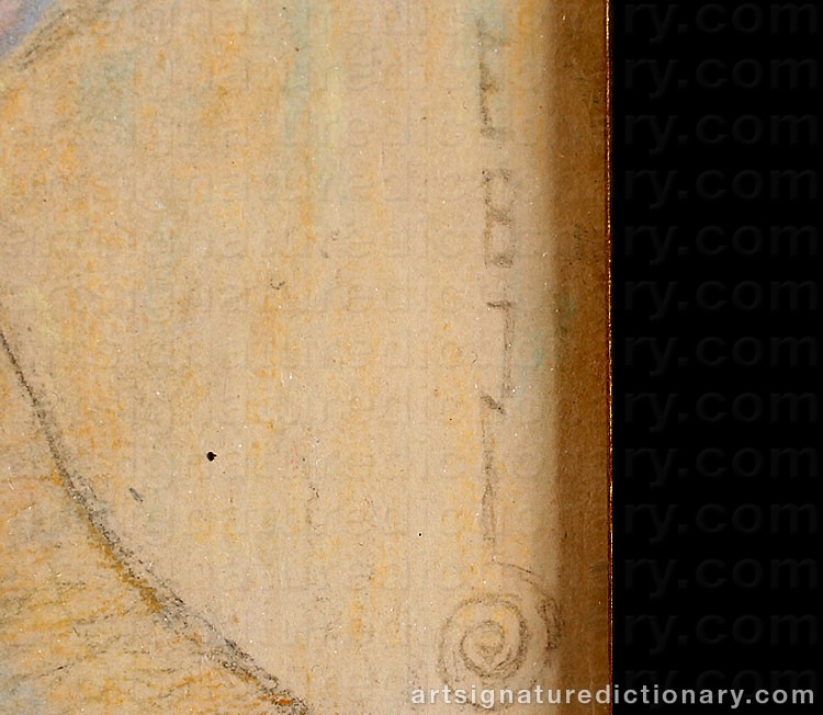Signature by Ernest BOROUGH JOHNSON