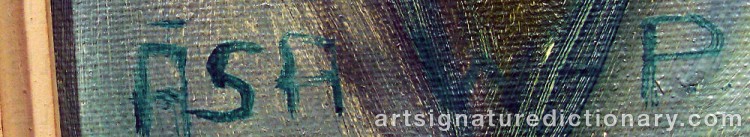 Signature by Åsa WALLERT-PIERROU