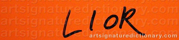 Signature by Lior ‘Lior’ RON