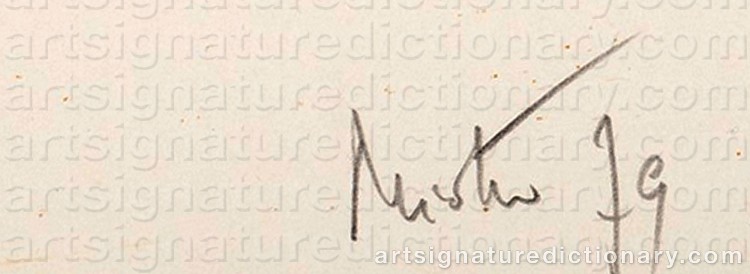 Signature by Jean MIOTTE